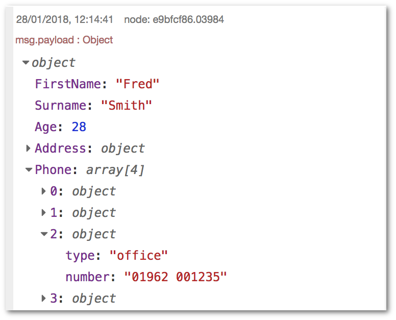 Working with messages